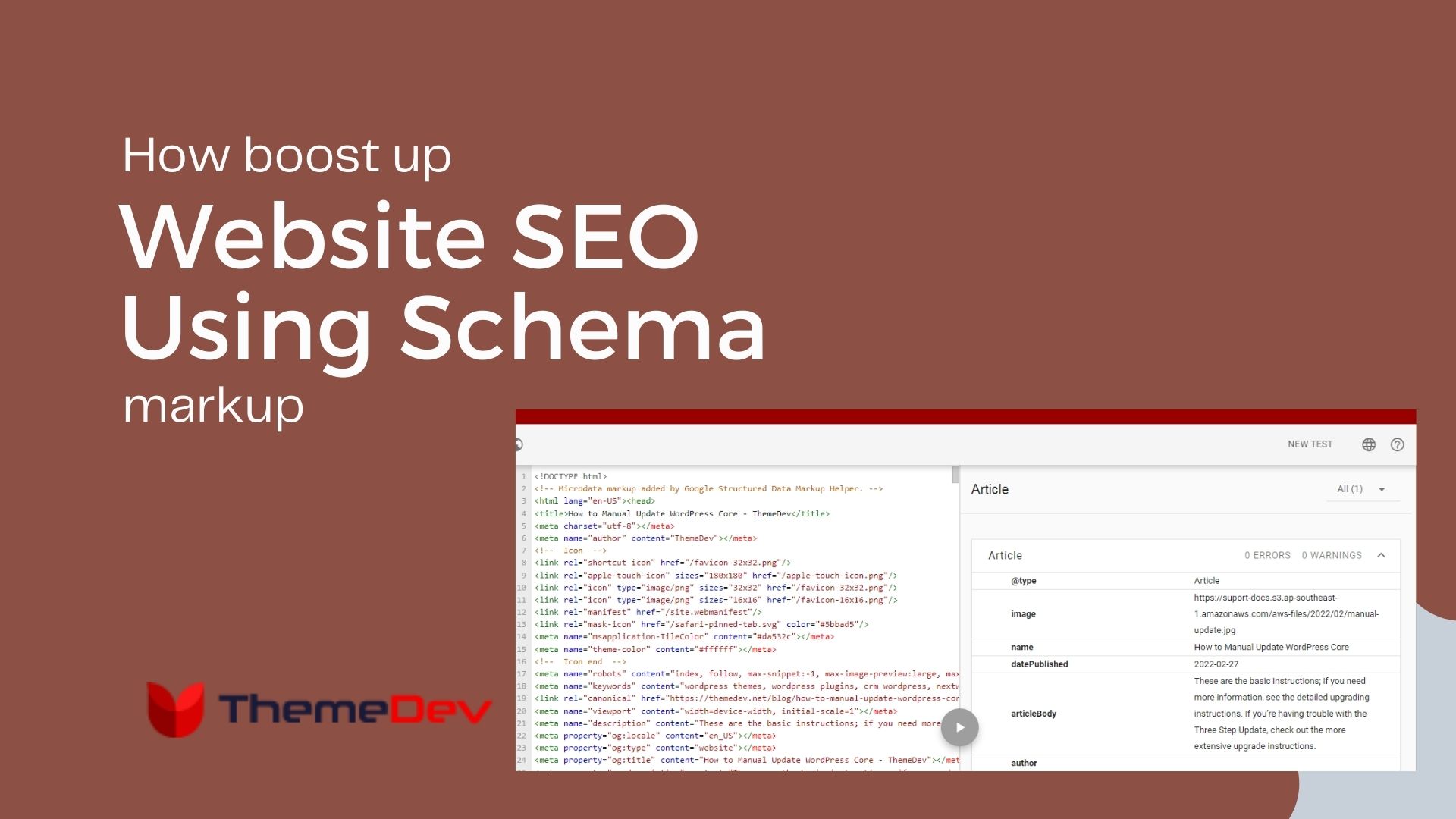 How to Boost WebSite SEO by Using Schema Markup