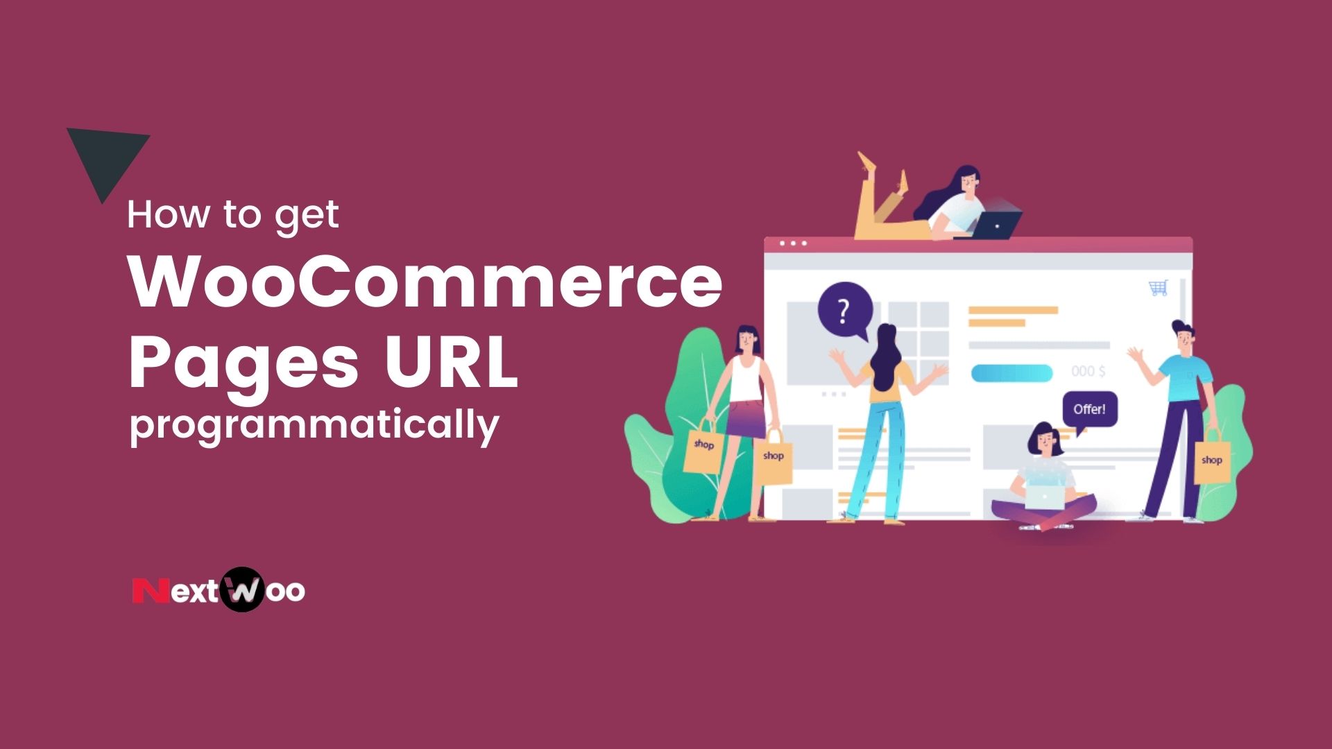 How to get WooCommerce Pages URL programmatically