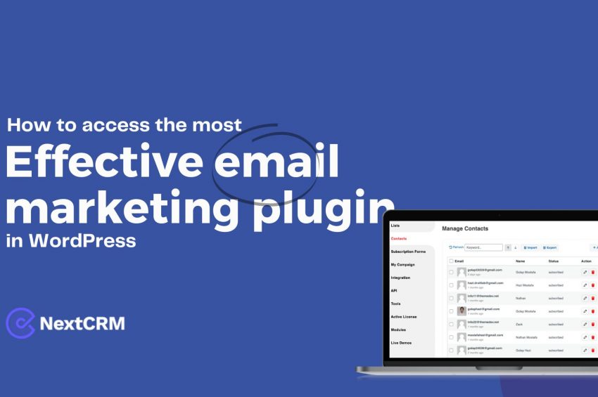 How to access the most effective email marketing plugin in WordPress