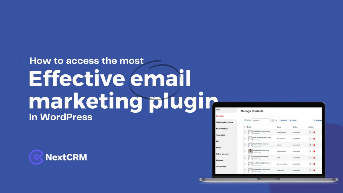 How to access the most effective email marketing plugin in WordPress