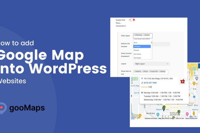 How to Integrate Google Maps on Your WordPress website