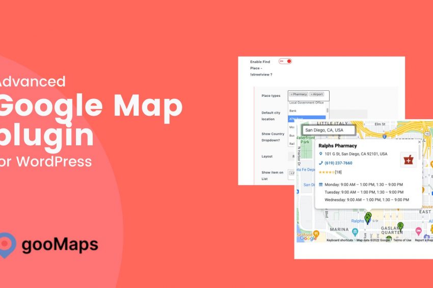 The Advanced Google Maps Plugin for WordPress